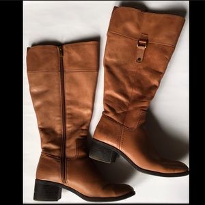 Tan Franco Sarto Boots